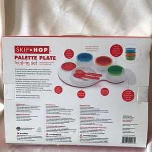 Skip Hop Other - Skip*Hop Palette Plate Feeding set Skip Hop Other - Skip*Hop Palette Plate Feeding set